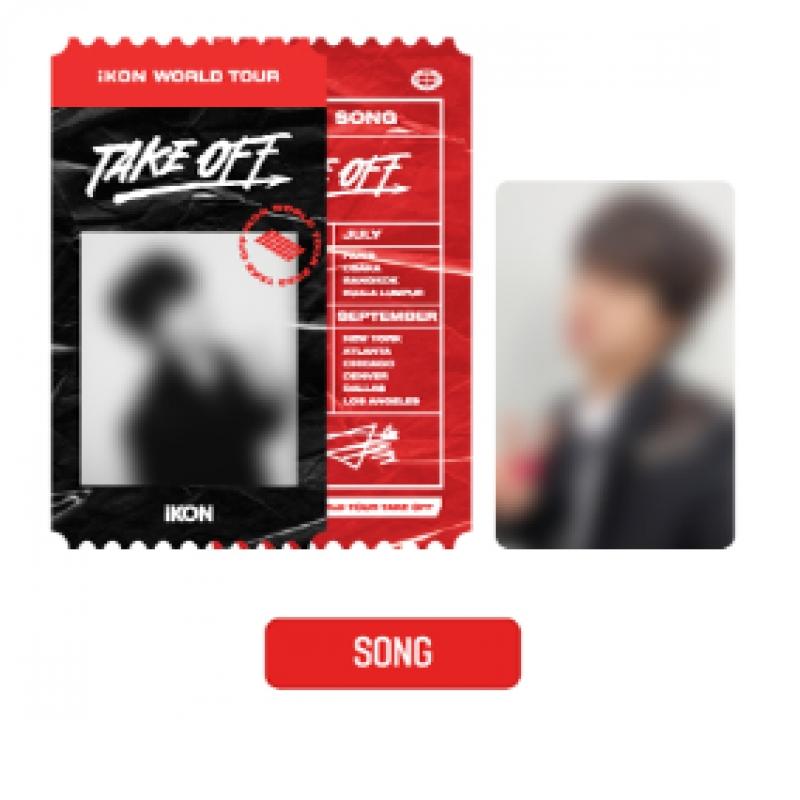 Icon   06 Ticket Holder Set 2023 Ikon World Tour Take Off