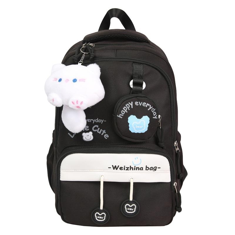 

Универсальный школьный рюкзак, рюкзак для поездок на работу, рюкзак нового стиля, студенческий, для вечеринок, для отдыха, трендовый, дорожный школьный рюкзак Without pendant