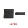 10PCS/PACK Leather Label Hot Stamped Clothing Classification Tags Gift Packaging Woven Products