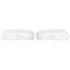 TXDQ1 2 Door Headlight Clear Lens Cover Lampshade Headlamp Clear Shell For BMW 3 Series E46 2DR 1999-2003 M3 2001-2006 Headlamp Cover