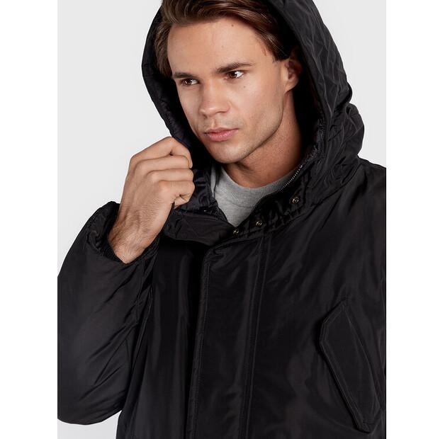 Winter Jacket Trussardi 52S00745, Black, Standard Fit