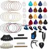 Set di Accessori per Chitarra: Corde, Ditali & Plettri Pacchetto A