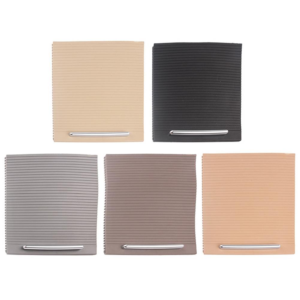 Car Chrome Drink Armrest Center Console Cup Holder Roller Cover Water Cup Holder Panel Cap Replacement For Passat B6 B7 CC