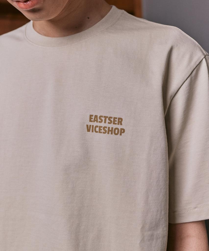 Iseuteuseobiseusyab Ess Symbol Short Sleeve T-Shirt - Cream