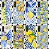 Mediterranean Lemon Phone Case for Samsung Galaxy A17 A37 A57 A16 A26 A36 A56 A15 A25 A35 A55 A14 A24 A34 A54 A13 A23 A33 A53 Ga