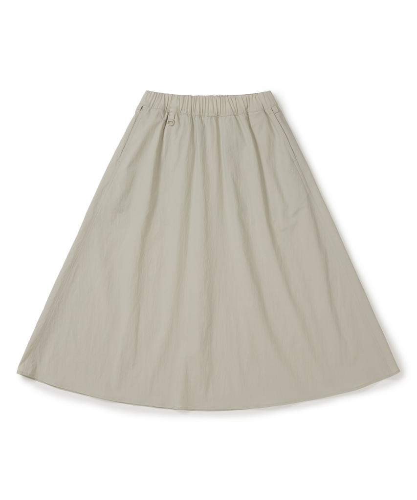 SNOWPEAK APPAREL Root Flare Long Skirt (S26Mwrsk61) Light Beige