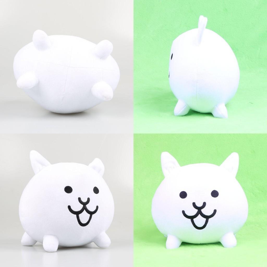 Rozkošný plyšový bojový kočka s výplní z měkkého anime polštářku