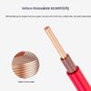Zhongda Yuantong ZC-BVV Flame Retardant Cable with Double-Layer Sheath (1.5/2.5/4/6 sq mm)