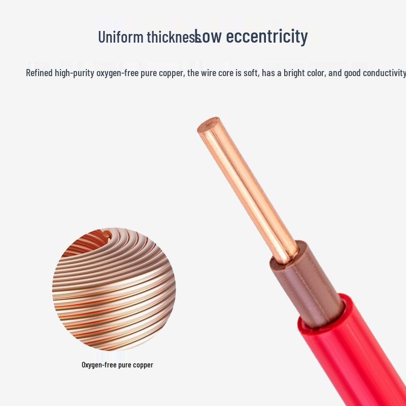 Zhongda Yuantong ZC-BVV Flame Retardant Cable with Double-Layer Sheath (1.5/2.5/4/6 sq mm)