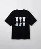 Sommer Neues Muster Gedrucktes T-Shirt Geeignet für Unisex Und Unisex Hergestellt Aus Reiner Baumwolle Modisches Und Vielseitiges T-Shirt