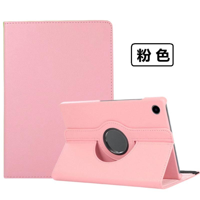 Nouveau Étui Pour Samsung Galaxy Tab A11 Plus Support Pivotant à 360 Degrés Coque Intelligente Tablette A11+/Plus SM-X230 X233 Housse 11 Tab A11 Plus 2025 rose