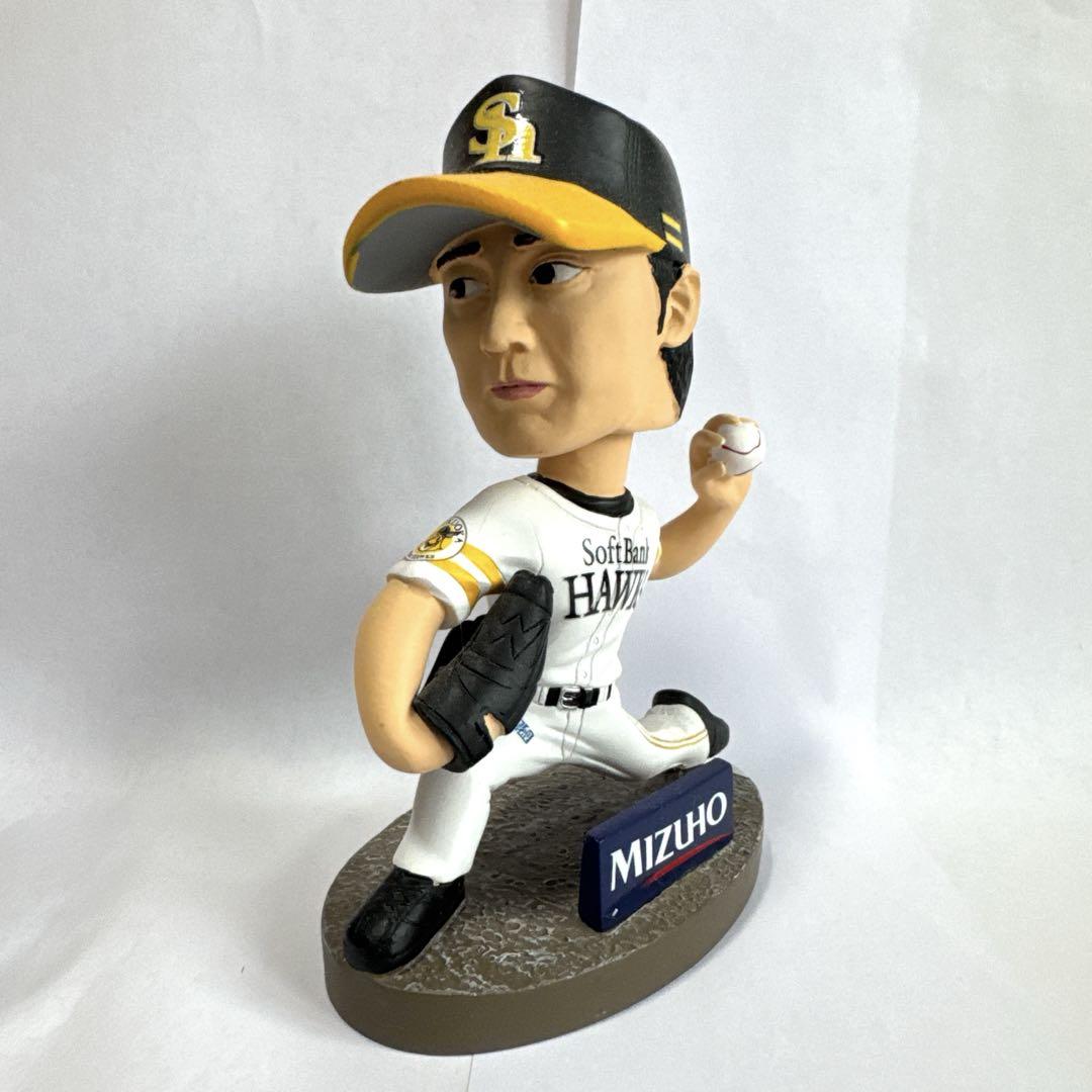 

[USED] Limited edition, non-saleable, pitcher Takeshi Wada bobblehead figure, Fukuoka SoftBank Hawks