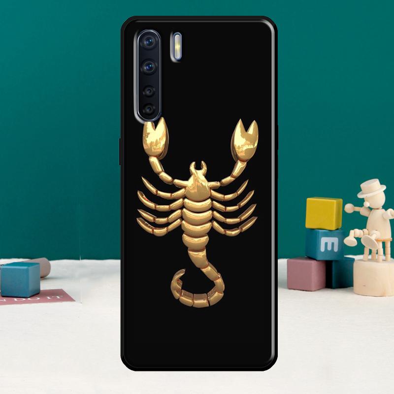 

Scorpion Phone Case For Oppo A78 A96 A58 A18 A38 A98 A17 A77 A80 A40 A60 A16 A76 A74 A94 A54 A15 A57S OPPO A54 4G