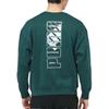 PUMA Sweatshirts Men's Green Crew Neck Moderate 634675-75