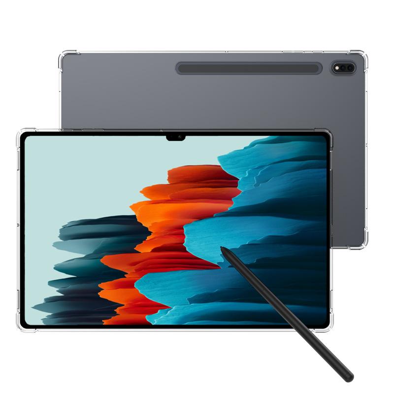 For Samsung Galaxy Tab A8 10.5 inch Transparent Case S6 Lite 10.4 inch A7 A7 lite S7/S8/S9 11 inch Soft Tpu Airbag Cover Funda