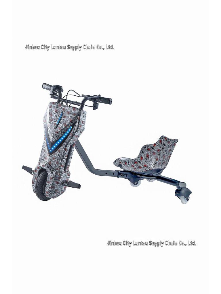 36V Smart Drift Electric Tricycle for Kids