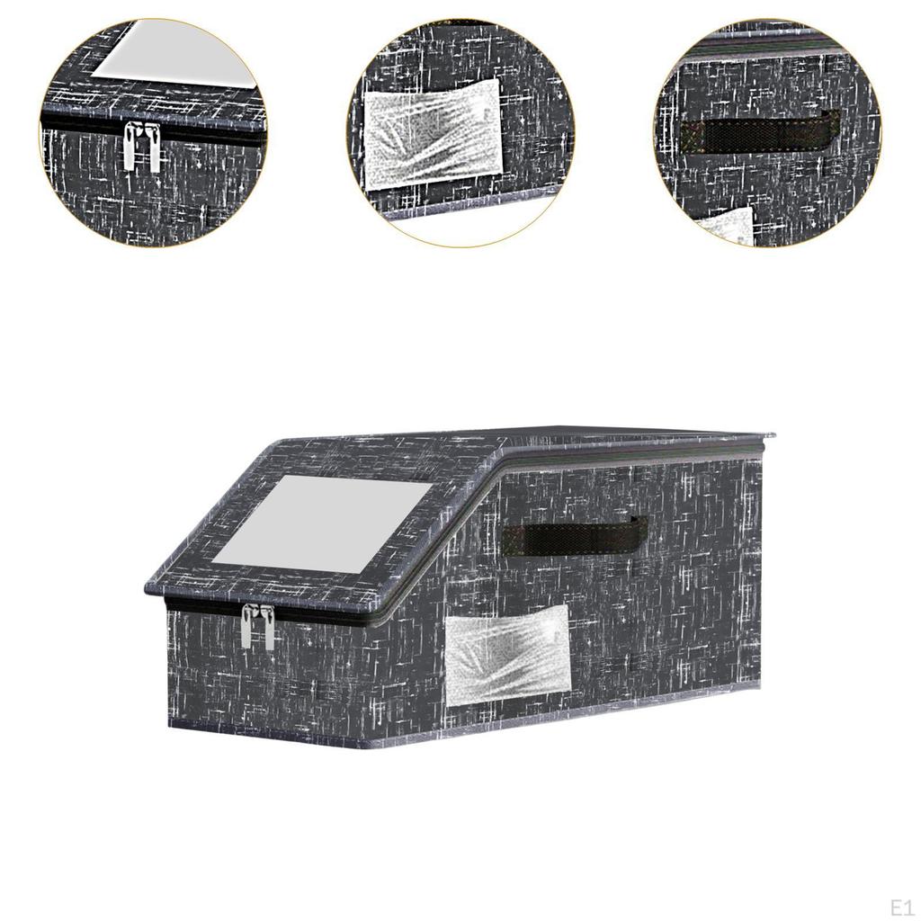 Baseball Cap Organizer Holder for Closet Gifts with Cardboard Zipper Close Versatile