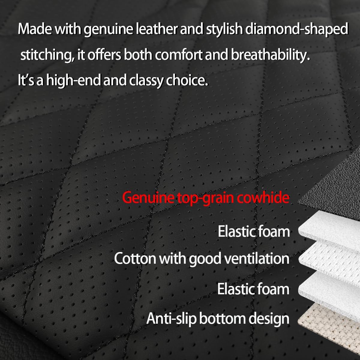 Чехол на автомобильное сиденье из воловьей кожи — фото 5