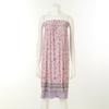 Venus Women S Flower Border Print Homewear Golf Gown Vgna104l