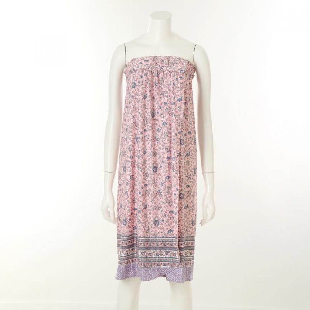 Venus Women S Flower Border Print Homewear Golf Gown Vgna104l