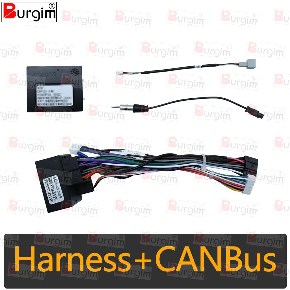 

Car Radio Fascias Frame For Chery Tiggo 4 4X 5X 2018- 10 inch Stereo Panel Wiring Harness Power Cable Adapter Canbus Decoder Cable Canbus