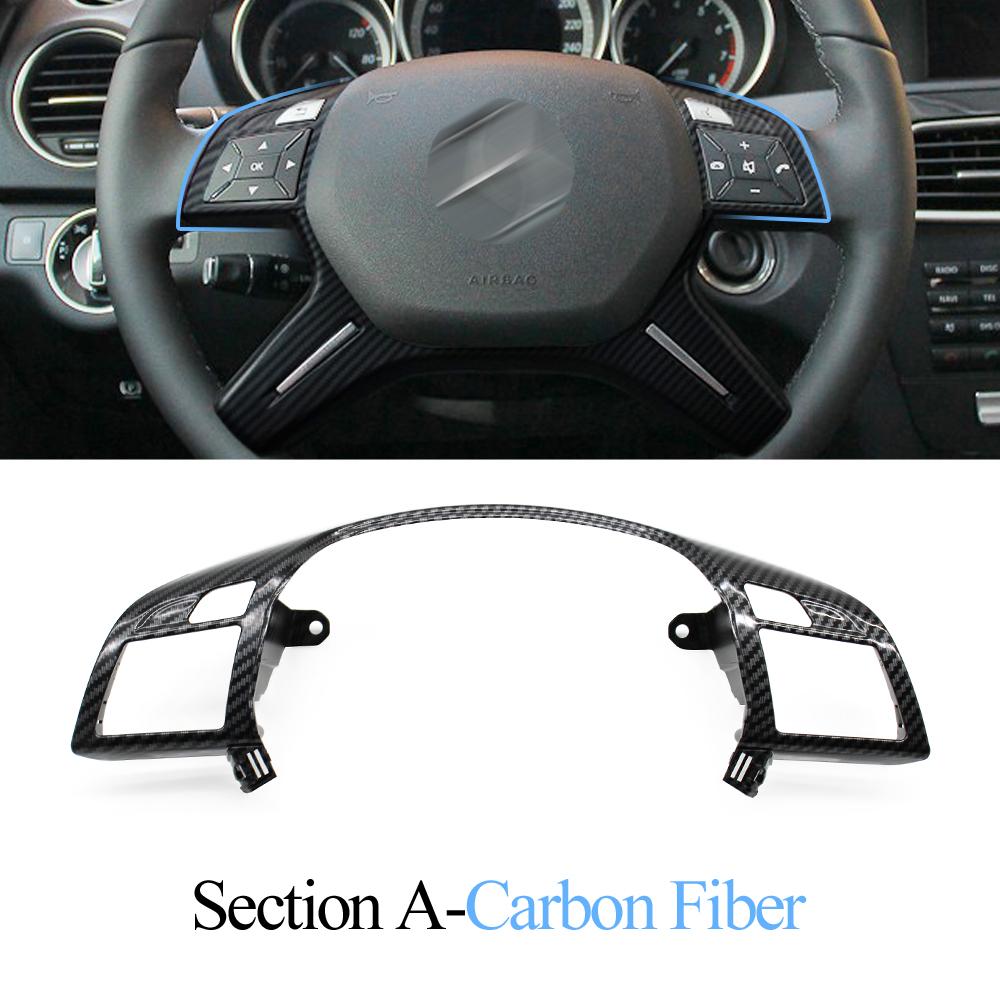 Auto Obloženie krytu volantu Vonkajší panel Mercedes Benz CEM ML GL GLS Trieda G W204 W212 W166 W463