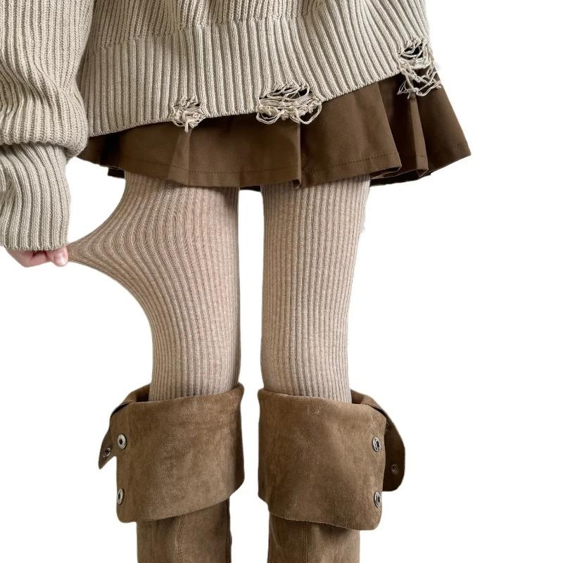 Pantyhose Women Autumn Winter Cotton Thigh High Stockings Women Tights Lingerie Sexy Slim Stockings Large Size Leggings Tights