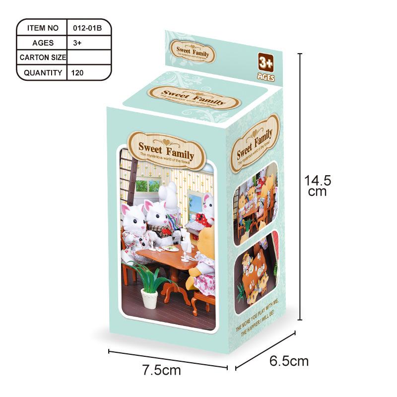 Jouets Scène Mobilier de Maison Miniature pour Enfants