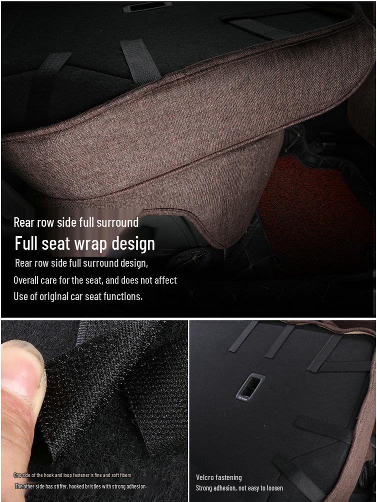 Hyundai Tucson Full Surround Linen SUV Seat Cushion - Five-Seat, All-Season Interior Cover