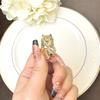 Ring Europäischer und Amerikanischer Stil Leopardenschlucker Tier Ring Licht Luxus Hand Schmuck