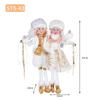 White & Gold Dreamy Christmas Elf Doll Set