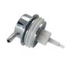 10.7x8cm Push Pump Head 1CC Volume 1pcs ABS Chrome Soap Dispenser