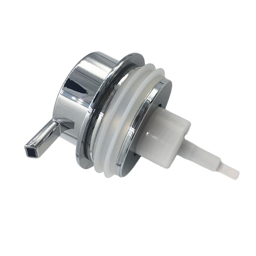 10.7x8cm Push Pump Head 1CC Volume 1pcs ABS Chrome Soap Dispenser