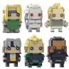 Game Series Fantasyed Action Figures Building Blocks MOC Zack Fair Tifa Aerith Cloud Mog Assembly Model Puzzle Toy Birthday Gift