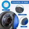 Car Wheel Hub Brush Rust Grinding Wheel Cleaning Rotor Wheel Hub Grinder Rim Surface for Cordless 1/2" Drive Air Drill