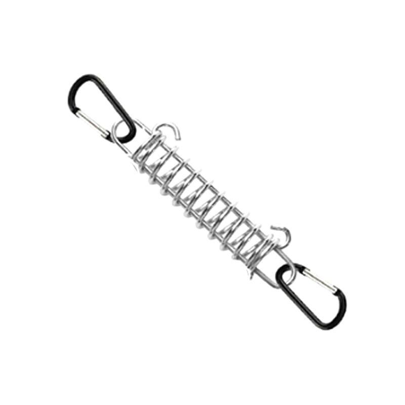 Portable Stainless Steel Tent Tension Spring Buckle Canopy Awning Rope Tensioner