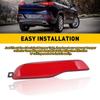 Red Left Driver Rear Bumper Light Reflector For JEEP Cherokee 2014 2015 16-2018
