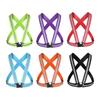 Multicolors Highlight Reflective Straps Safety Vest Elastic Band  For Adults Children