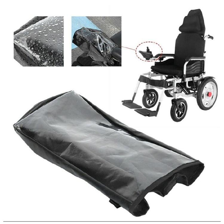 Daily Wheelchair Control Pad Cover Waterproof Rain Cover with Clear Panel and 35 X 15 Cm Size Guide for Outdoor Use In Wet Weather
