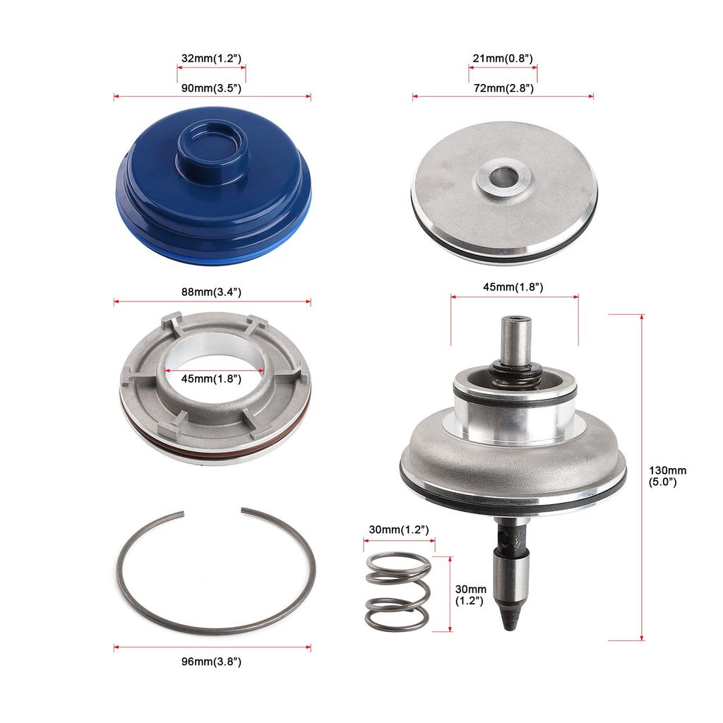 Gear Piston Replacement for Servo 700R4 4L60E 4L65E 4L70E Automotive Transmission Brake with Piston