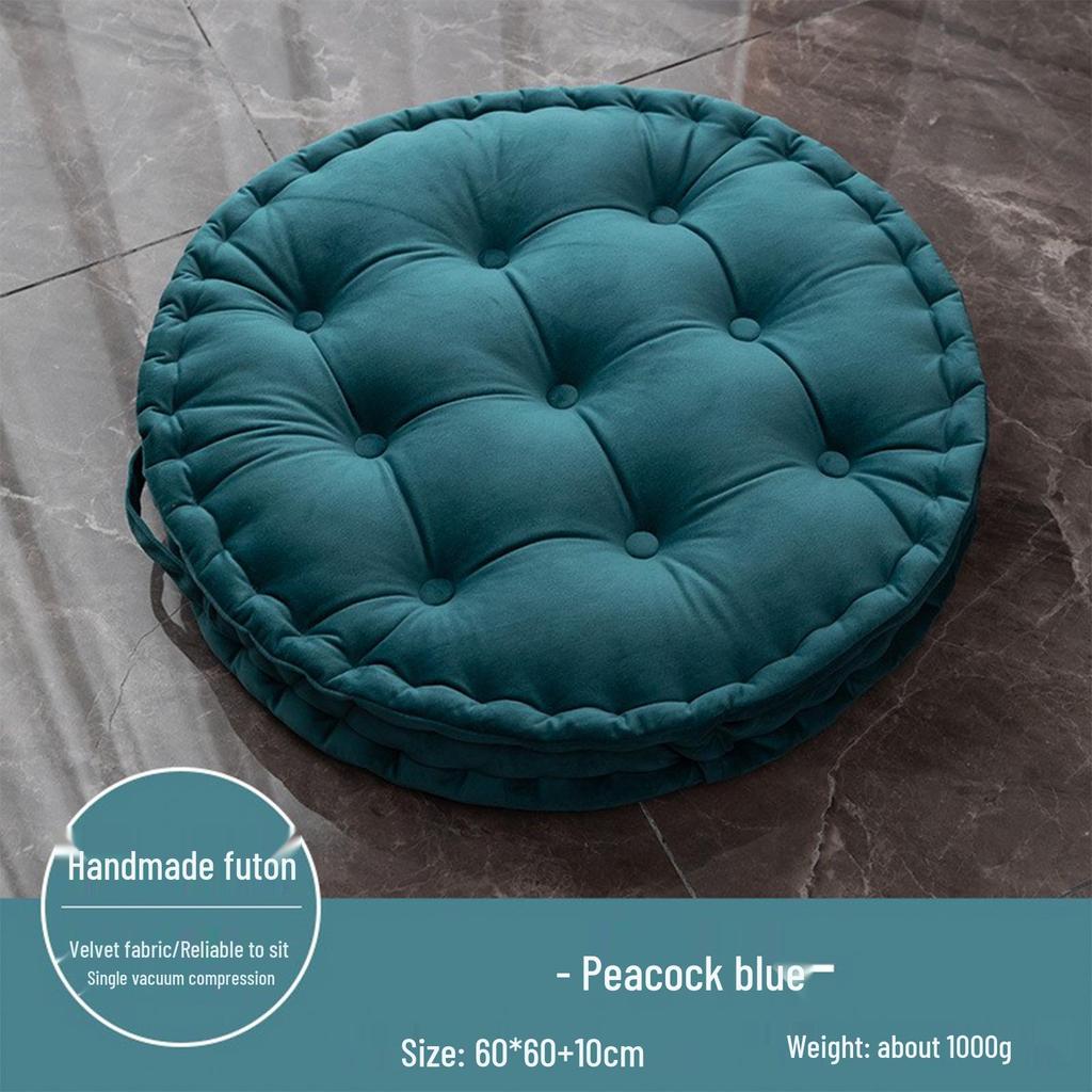 Japanese Tatami Futon Thickened Hip Cushion for Sofa or Meditation