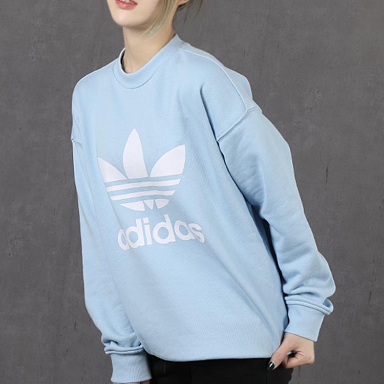 adidas Originals Sweatshirt Women's Pink Blue FM3289