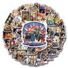 55 Anime Dungeon Foodie Graffiti Stickers - Waterproof Decoration for Computers