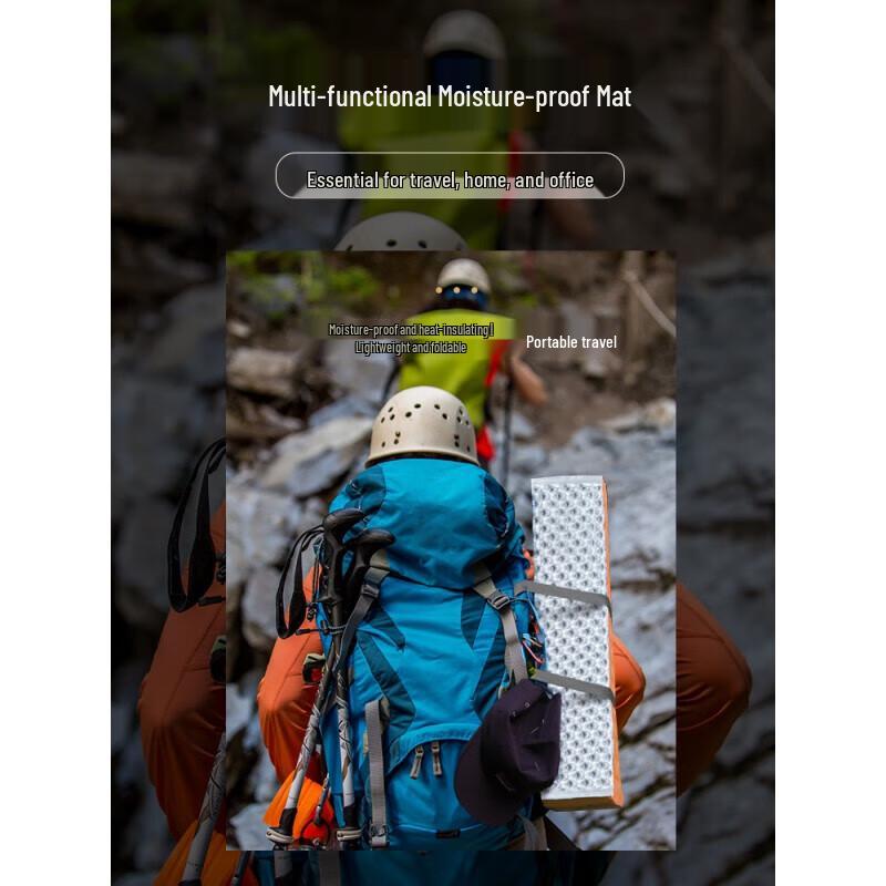 Pelliot Single Person Egg Crate Moisture-proof Folding Mat Single Person