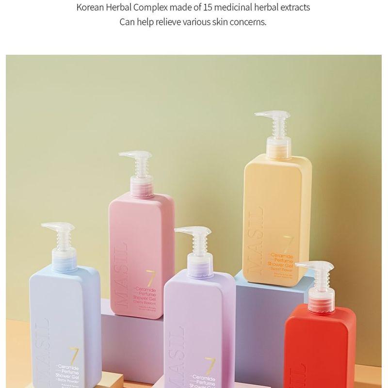 MASIL - 7 Ceramide Perfume Shower Gel Jumbo - 5 Types