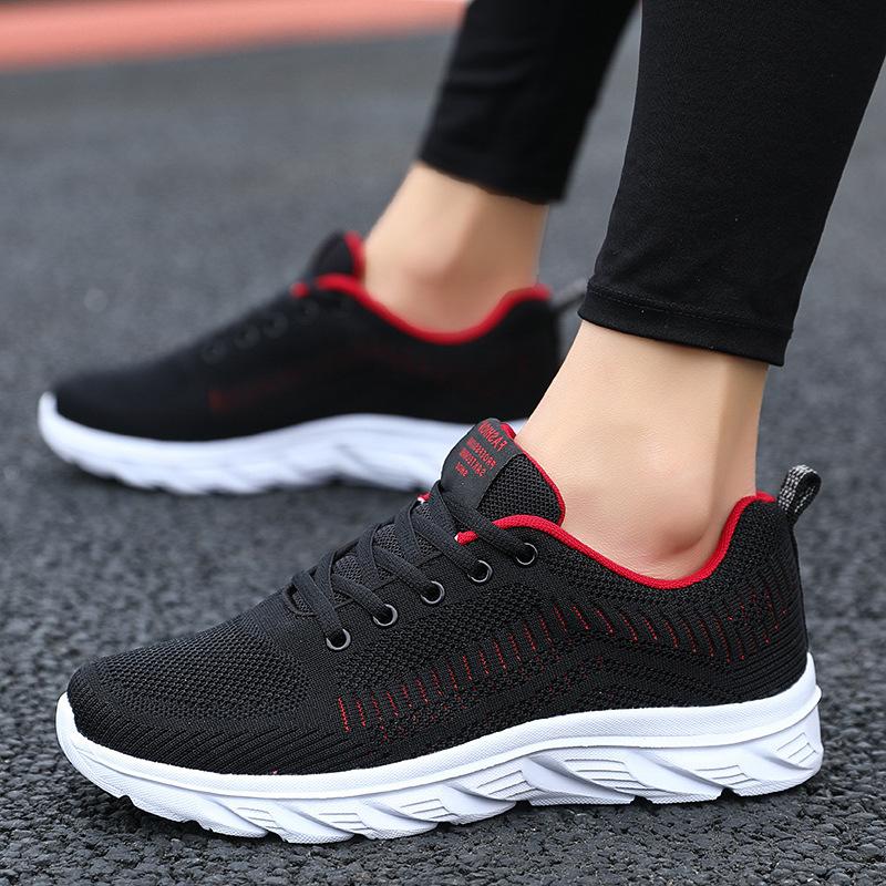 Brand running shoes men's spring and autumn four seasons sports men's shoes new lightweight non-slip soft sole breathable leisure travel running shoes