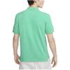 Nike Solid Color Brand Logo Polo Shirt Short Sleeve Men Tops Green CJ4457-363