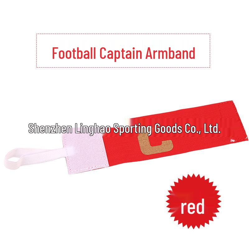 Kids' Velcro Football Captain Armband - Nylon C Letter Team Band for Matches