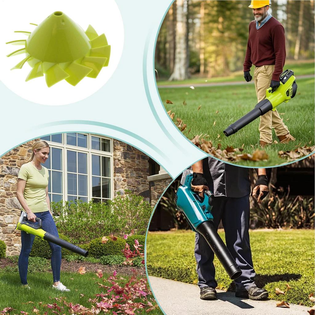 Leaf Blower Fan 18V Replacement For Cordless Blower Garden Equipment Repair Part For Outdoor Construction Site Park Path Trail