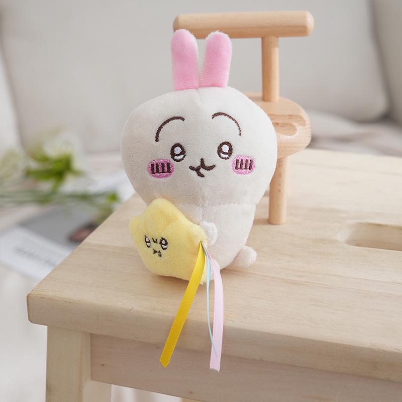 

Chiikawa Usagi Meteor Shower Plush Pendant - Cute Cartoon Gift Ornament 10cm
